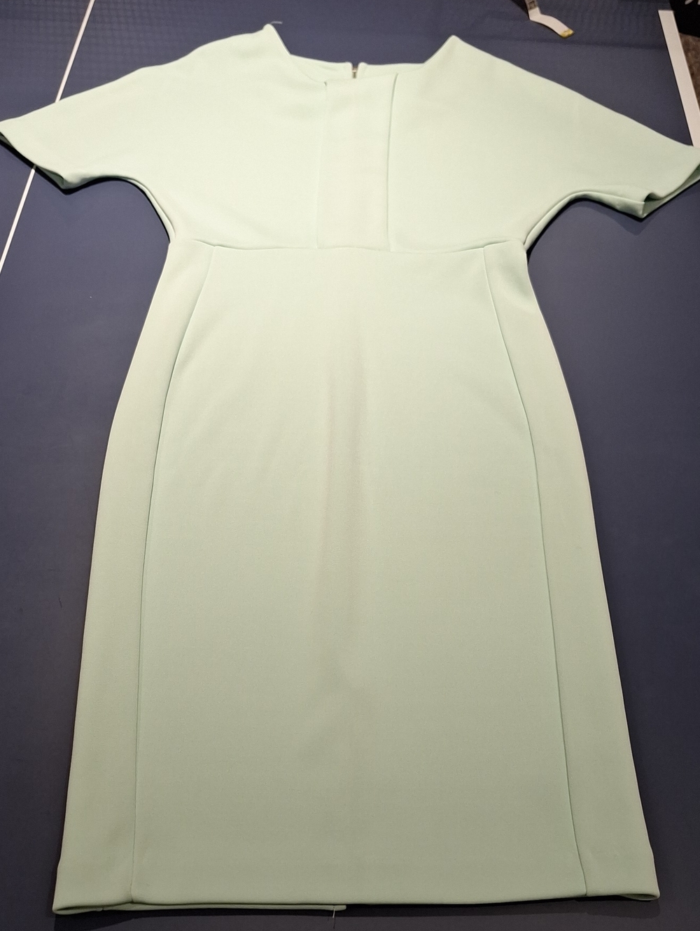 H&M Mint Green Midi Sheath Dress